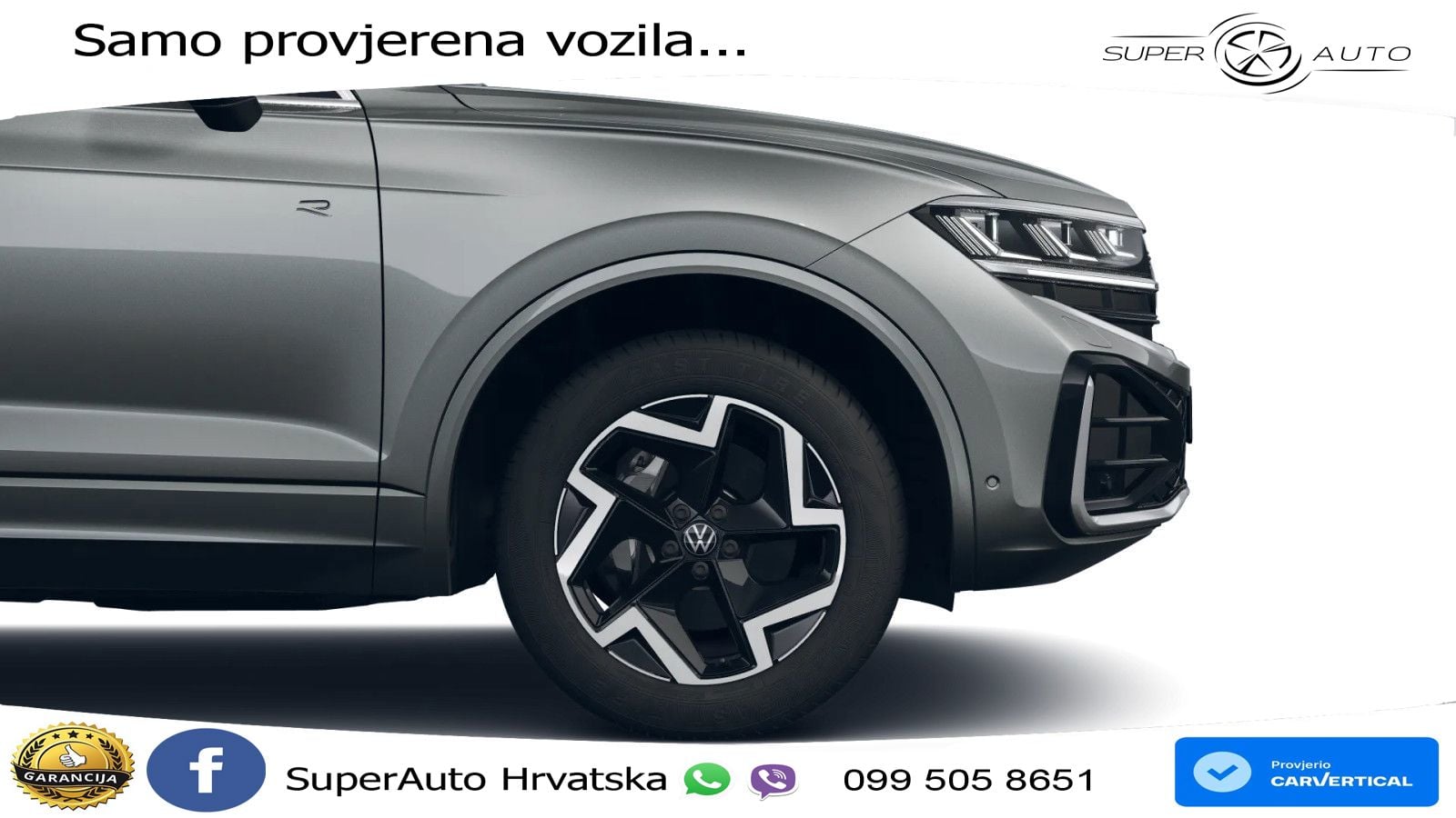 Volkswagen Touareg 3.0 V6 TDI (231 KS) 4MOTION Tiptronic R-Line ZRAČNI+ACC+4xGR SJED+KAM