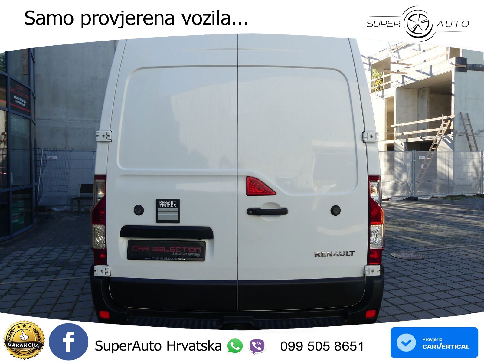 Renault Master 2,3 DCI Kasten L4H2 KLIMAAUTOM/FAHRTENSCH