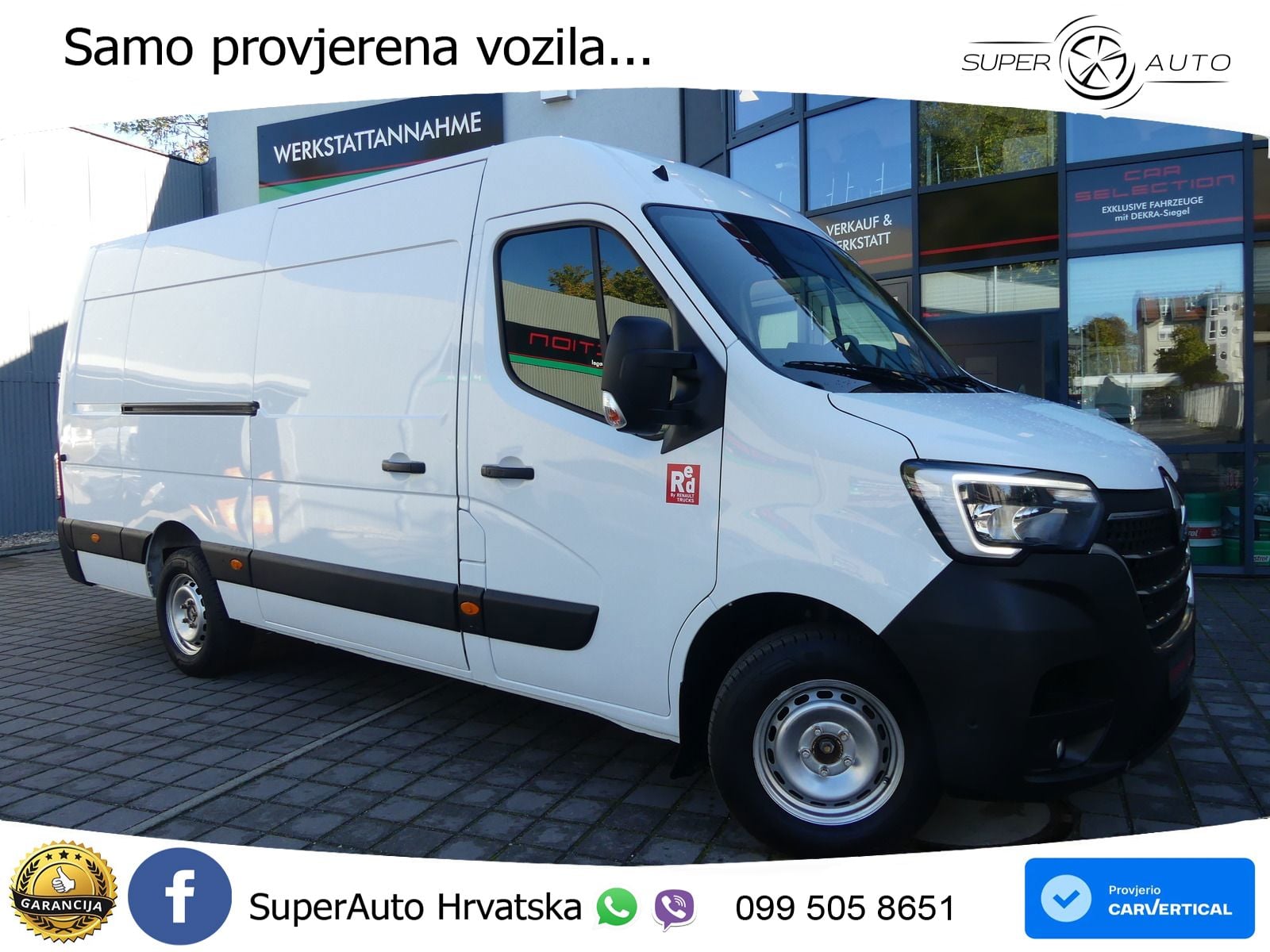 Renault Master 2,3 DCI Kasten L4H2 KLIMAAUTOM/FAHRTENSCH