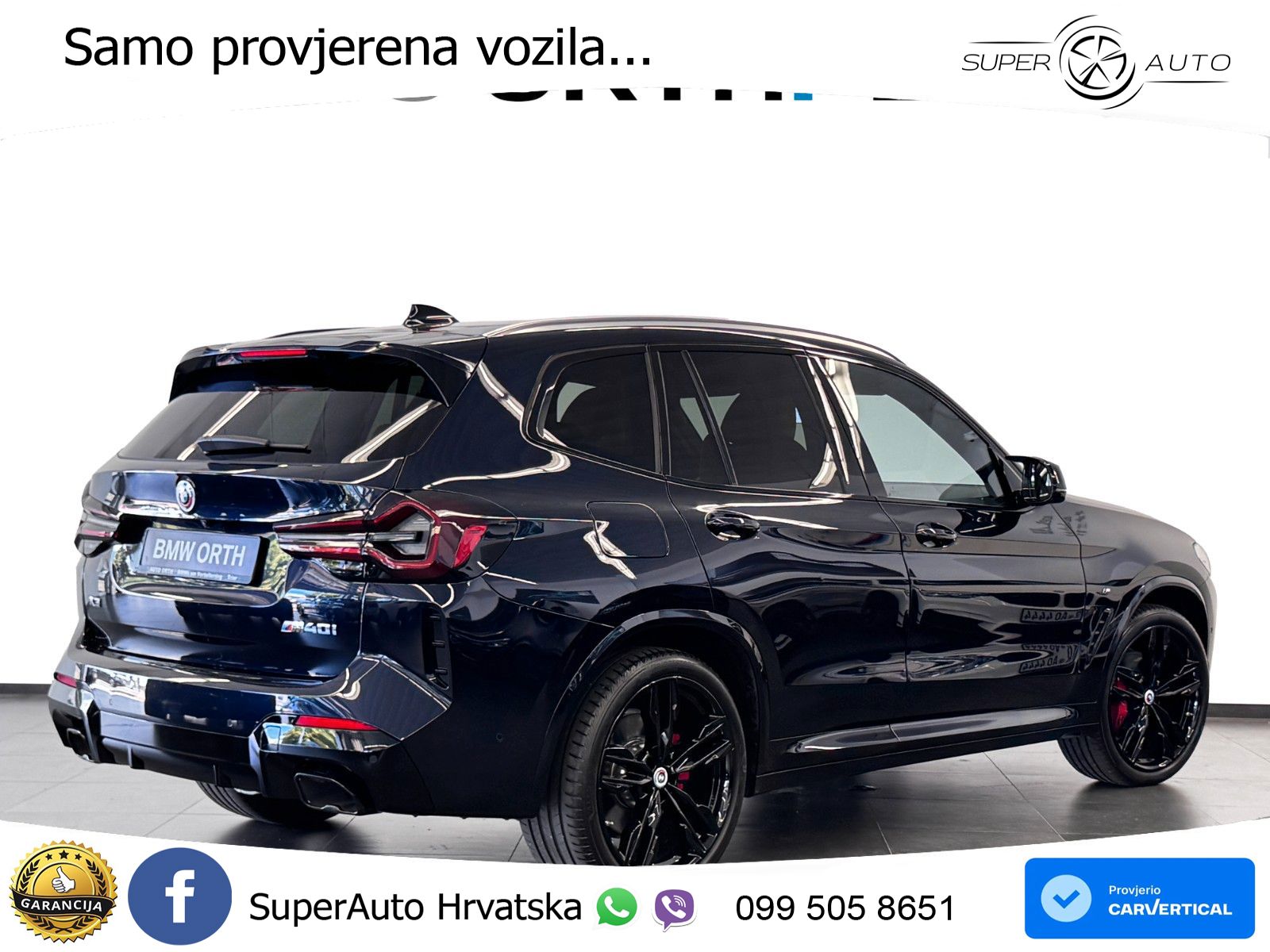 BMW X3 M40i xDrive Steptronic LED+GR SJED+ACC