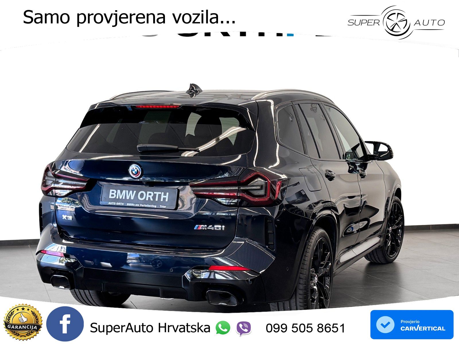 BMW X3 M40i xDrive Steptronic LED+GR SJED+ACC