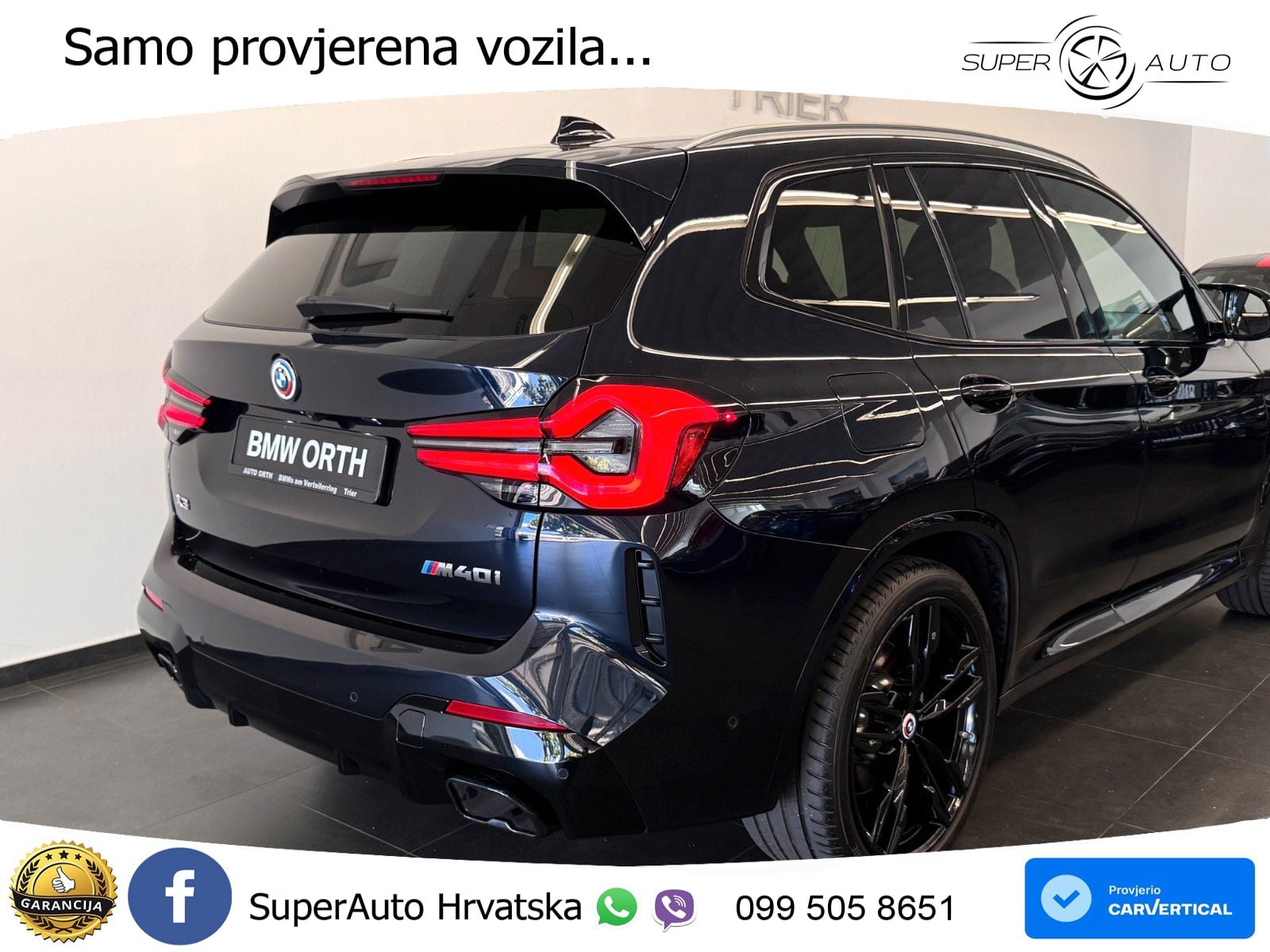 BMW X3 M40i xDrive Steptronic LED+GR SJED+ACC