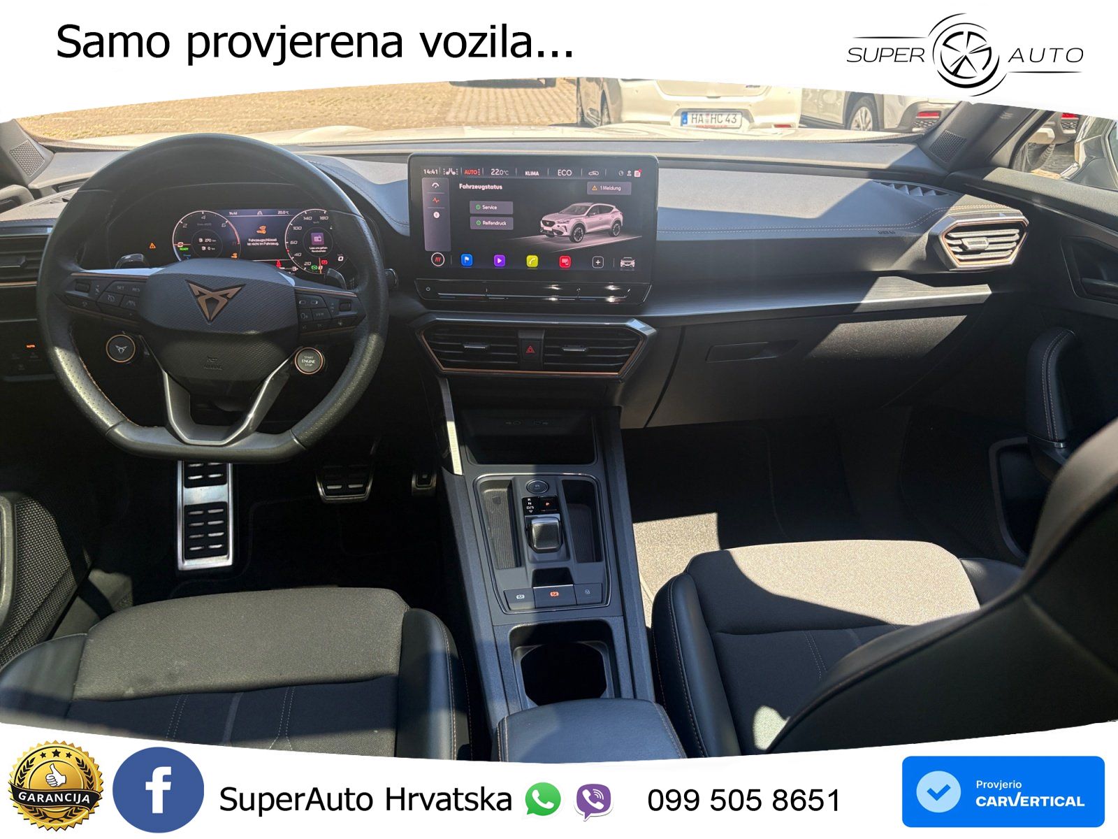 Cupra Formentor 1.4 TSI (245 KS) e-Hybrid DSG VZ LED+GR SJED+ACC