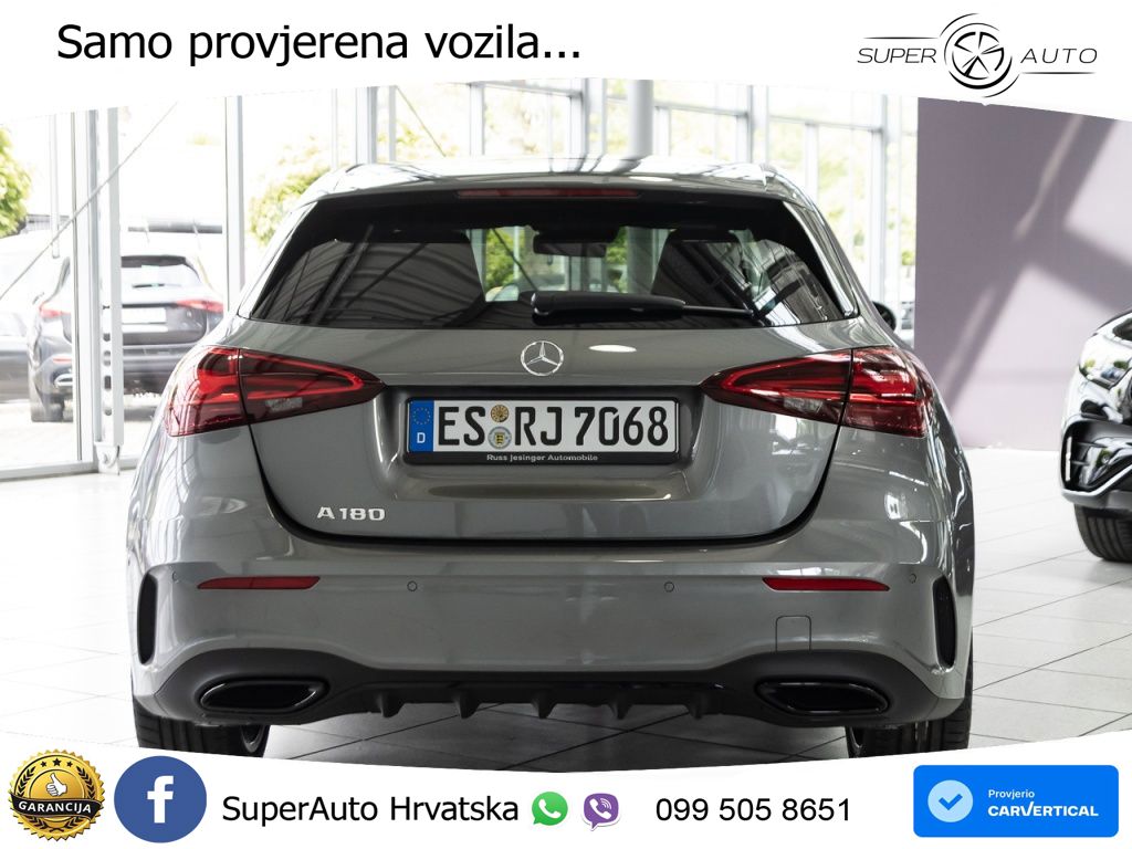 Mercedes-Benz A 180 7G-DCT AMG LED+GR SJED+ACC