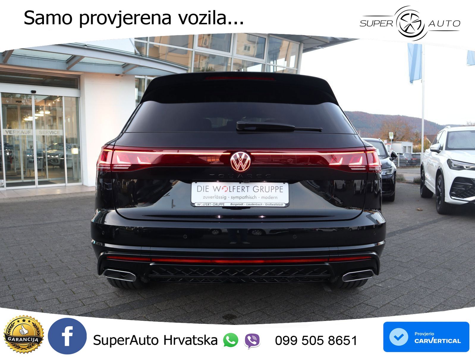 Volkswagen Touareg 3.0 V6 TDI (286 KS) 4MOTION Tiptronic ZRAČNI+ACC+GR SJED+KAM+PANO