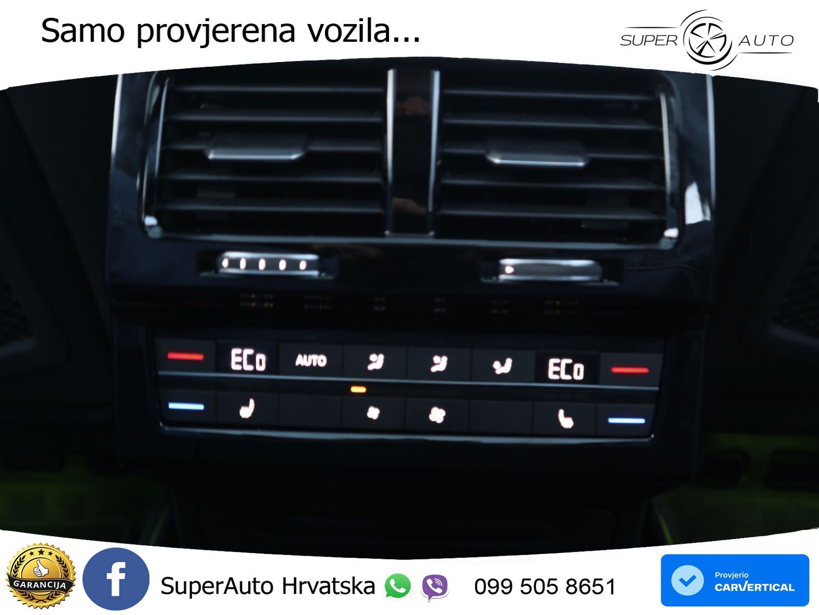Volkswagen Touareg 3.0 V6 TDI (286 KS) 4MOTION Tiptronic ZRAČNI+ACC+GR SJED+KAM+PANO