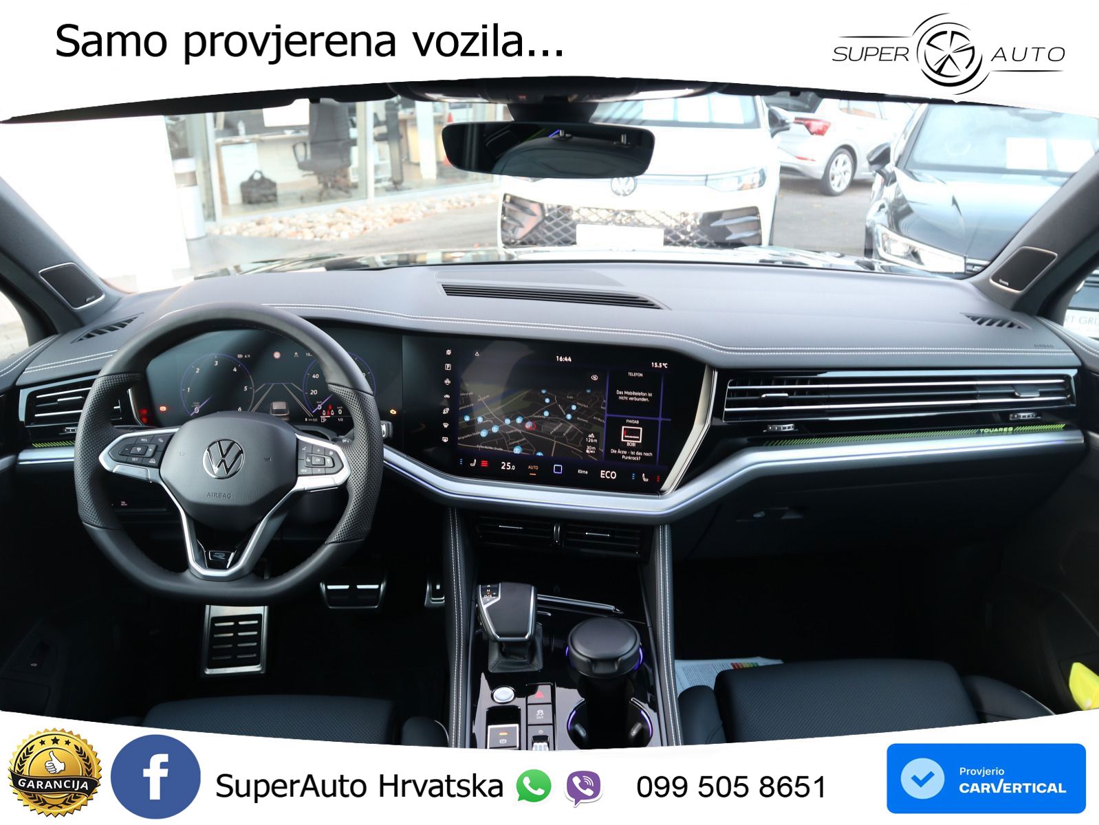 Volkswagen Touareg 3.0 V6 TDI (286 KS) 4MOTION Tiptronic ZRAČNI+ACC+GR SJED+KAM+PANO