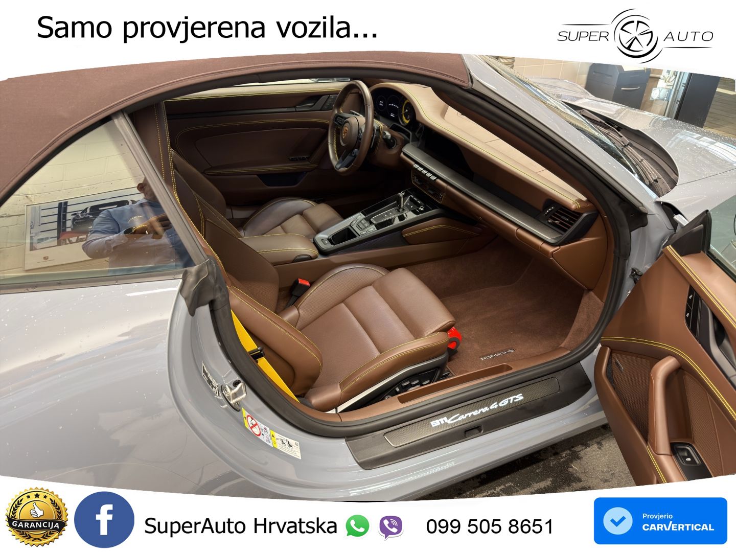Porsche 911 Carrera 4 GTS Cabriolet 3.0 (480 KS) PDK LED+GR SJED+ACC