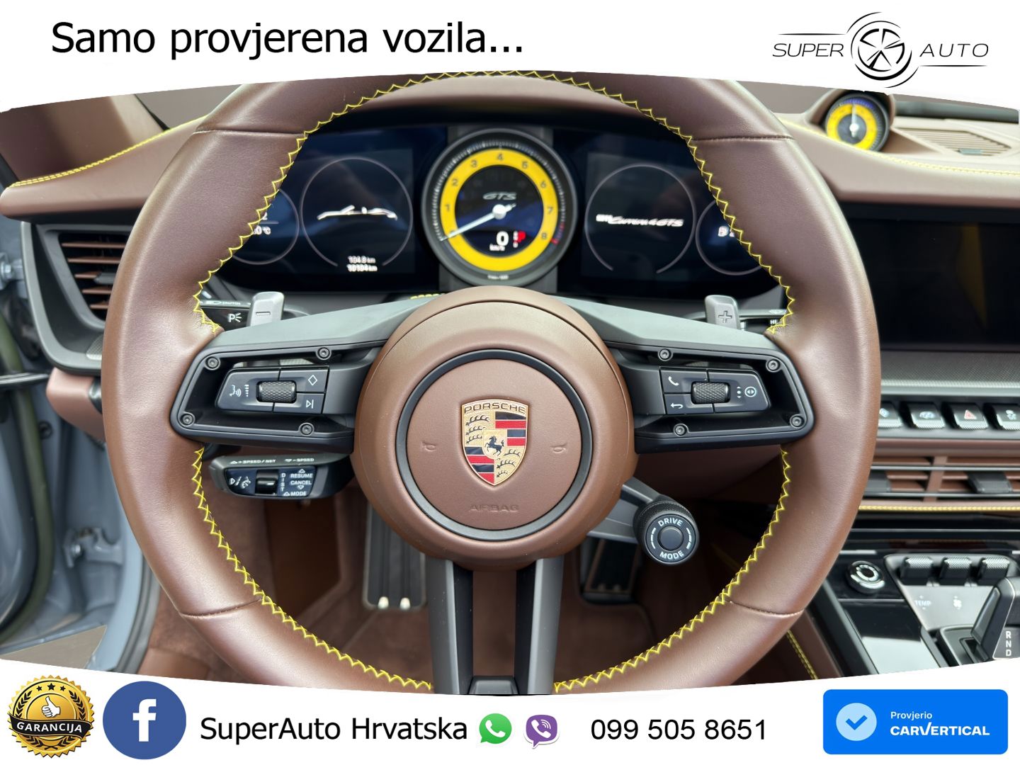 Porsche 911 Carrera 4 GTS Cabriolet 3.0 (480 KS) PDK LED+GR SJED+ACC