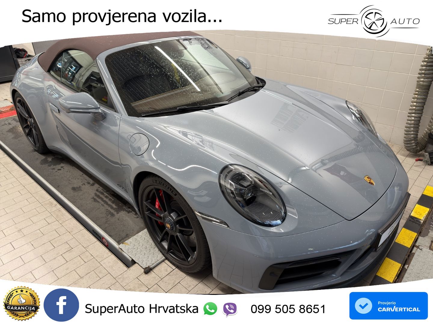 Porsche 911 Carrera 4 GTS Cabriolet 3.0 (480 KS) PDK LED+GR SJED+ACC