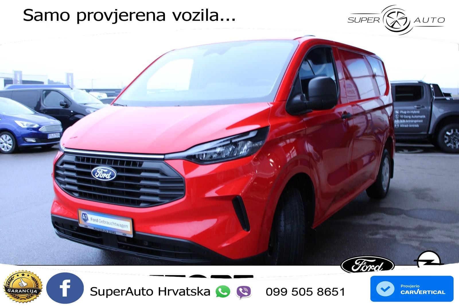 Ford Transit Custom Kasten 320 L1 Trend ALLRAD|HECKKL 170 KS