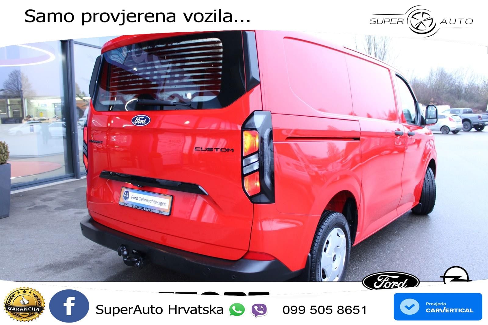 Ford Transit Custom Kasten 320 L1 Trend ALLRAD|HECKKL 170 KS