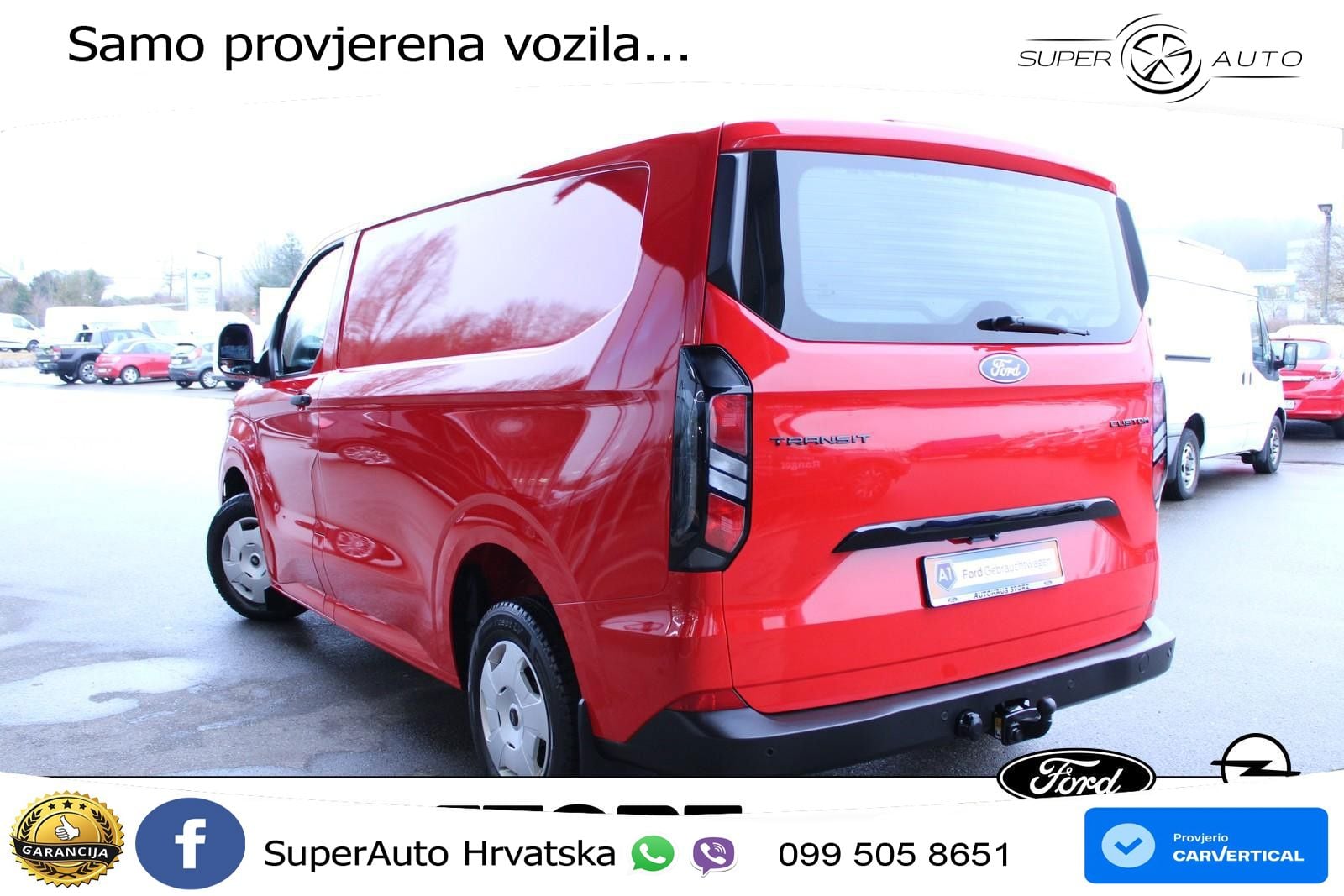 Ford Transit Custom Kasten 320 L1 Trend ALLRAD|HECKKL 170 KS