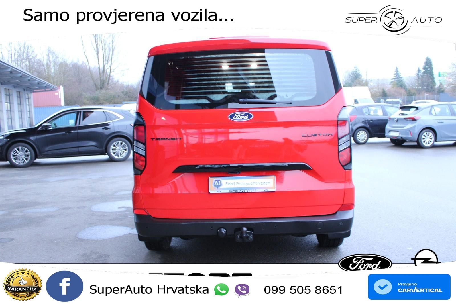 Ford Transit Custom Kasten 320 L1 Trend ALLRAD|HECKKL 170 KS