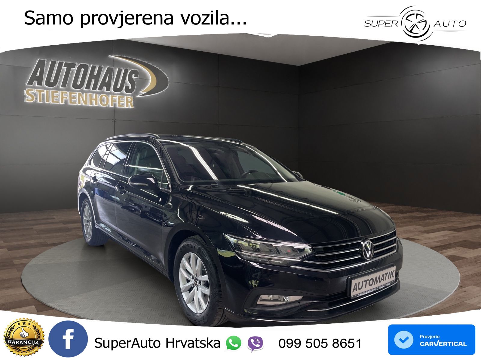Volkswagen Passat Variant 2.0 TDI (150 KS) DSG Business LED+GR SJED+ACC