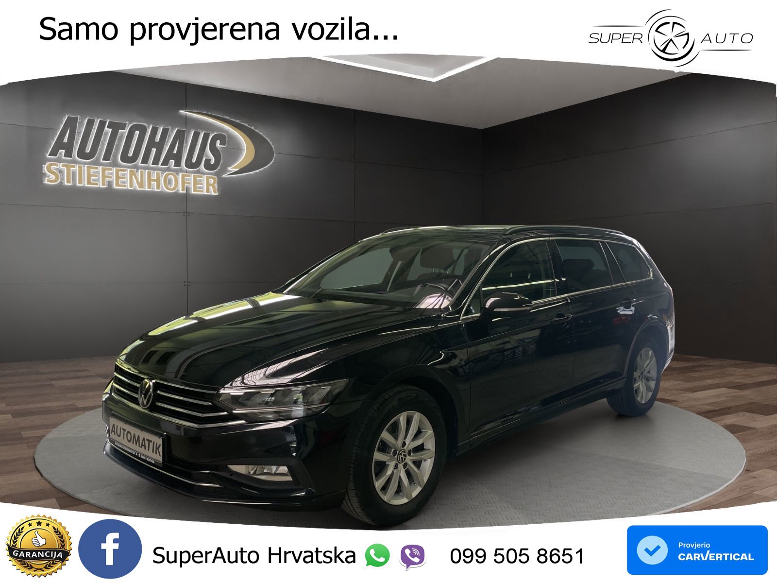 Volkswagen Passat Variant 2.0 TDI (150 KS) DSG Business LED+GR SJED+ACC