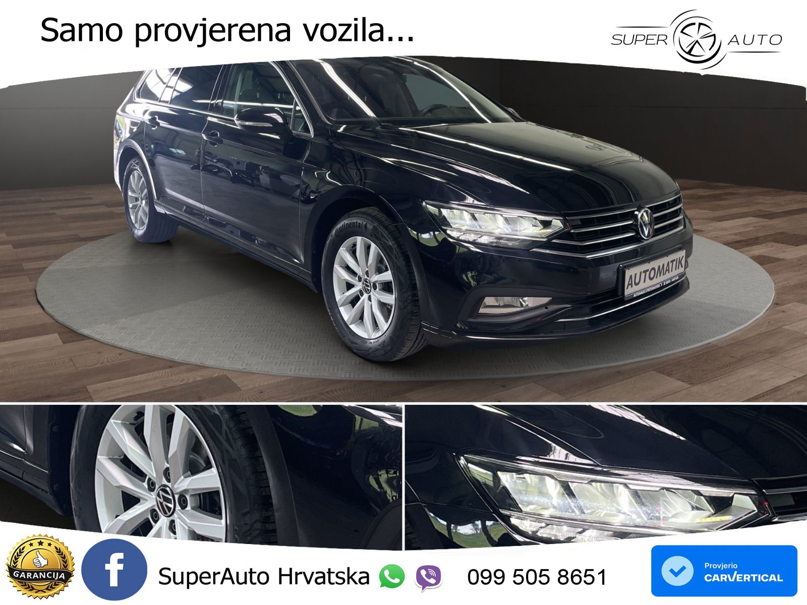 Volkswagen Passat Variant 2.0 TDI (150 KS) DSG Business LED+GR SJED+ACC