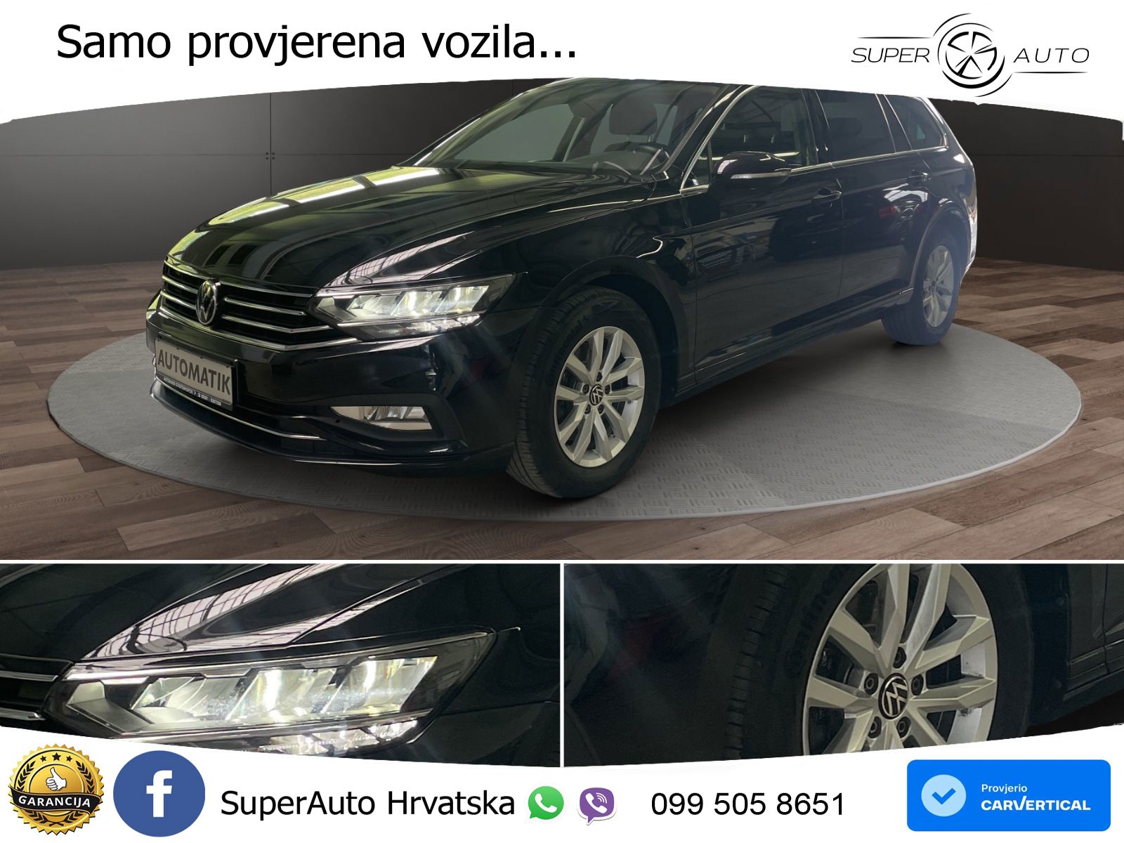 Volkswagen Passat Variant 2.0 TDI (150 KS) DSG Business LED+GR SJED+ACC
