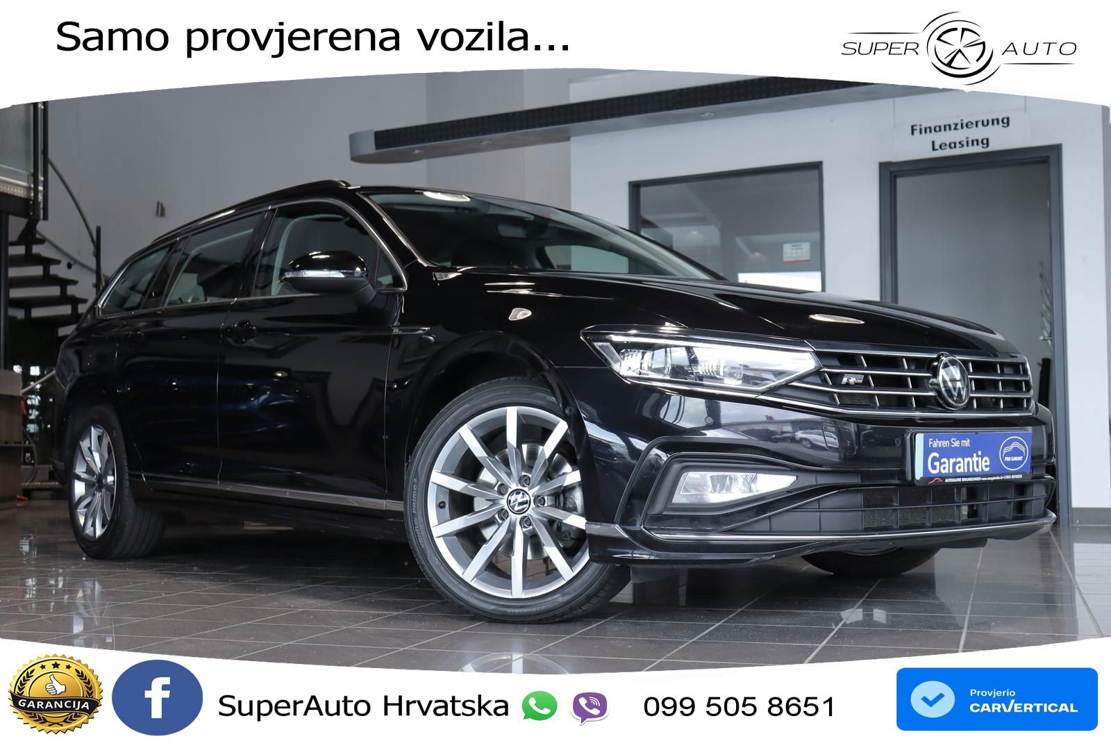 Volkswagen Passat Variant 2.0 TDI (150 KS) DSG R-Line MATRIX+GR SJED+KAM