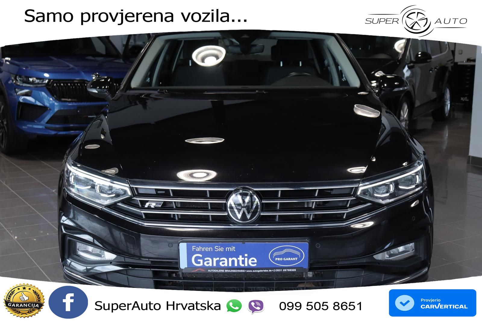 Volkswagen Passat Variant 2.0 TDI (150 KS) DSG R-Line MATRIX+GR SJED+KAM