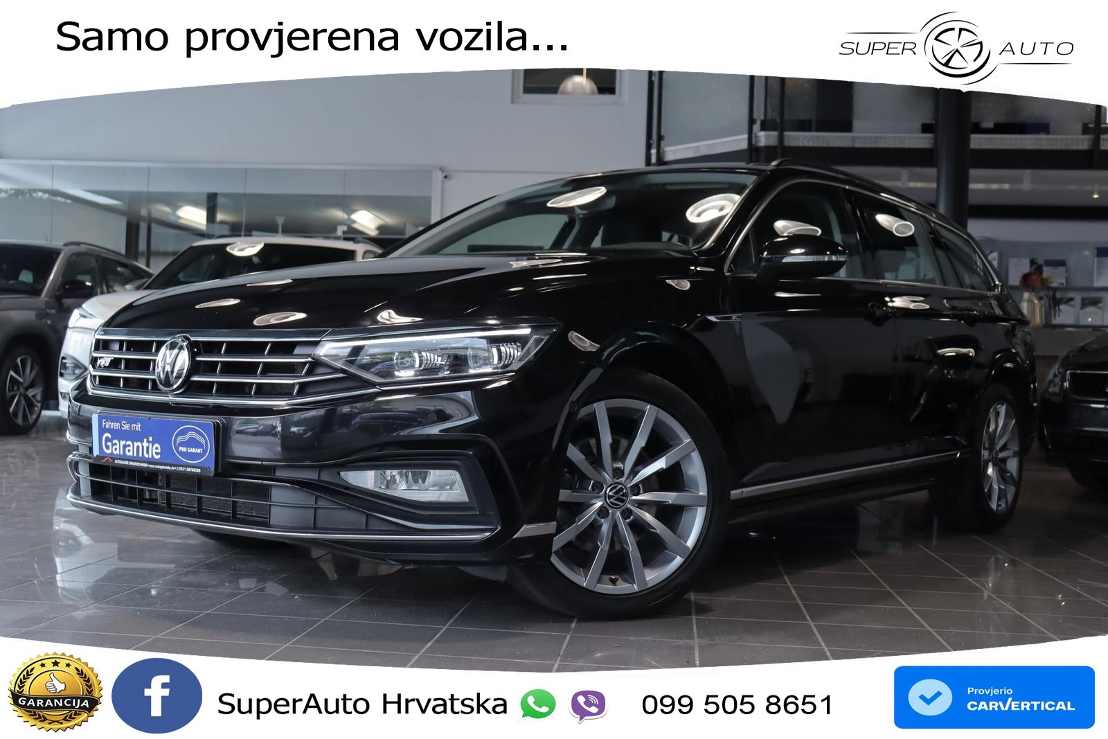 Volkswagen Passat Variant 2.0 TDI (150 KS) DSG R-Line MATRIX+GR SJED+KAM