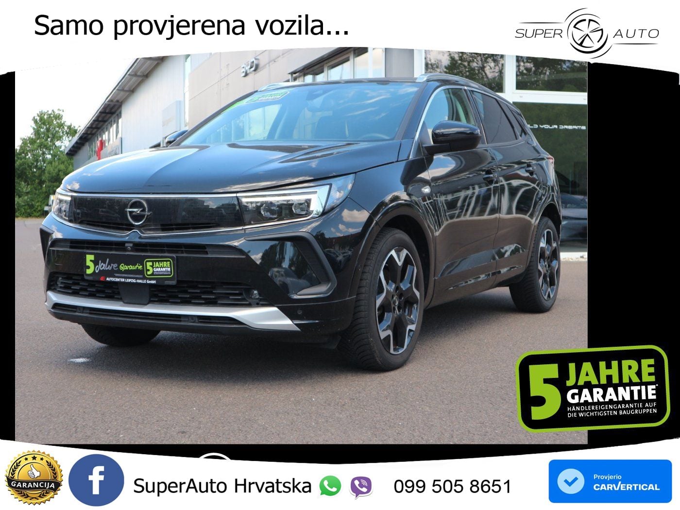 Opel Grandland 1.2i Turbo (130 KS) Automatic Ultimate LED+GR SJED+ACC