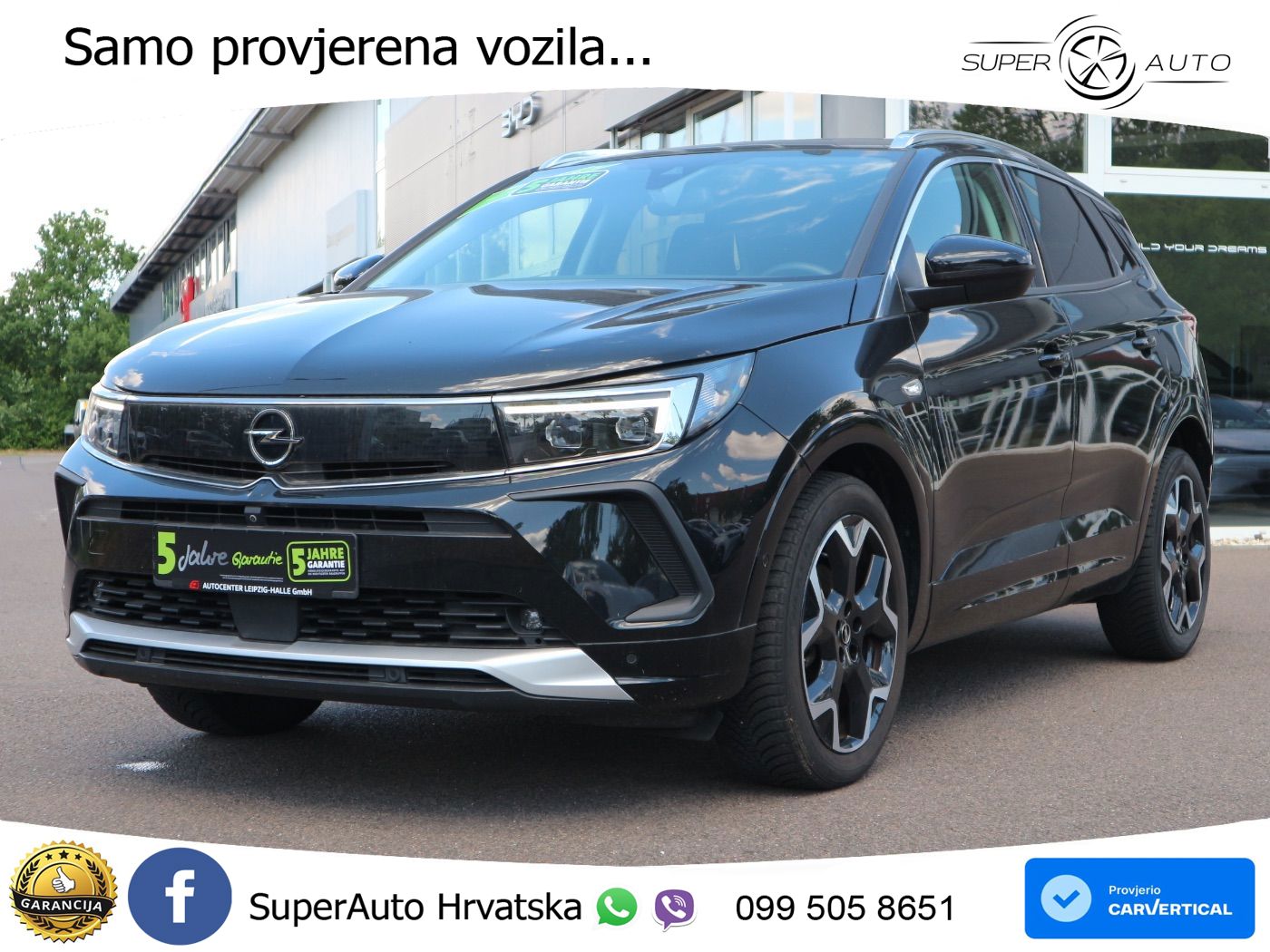 Opel Grandland 1.2i Turbo (130 KS) Automatic Ultimate LED+GR SJED+ACC