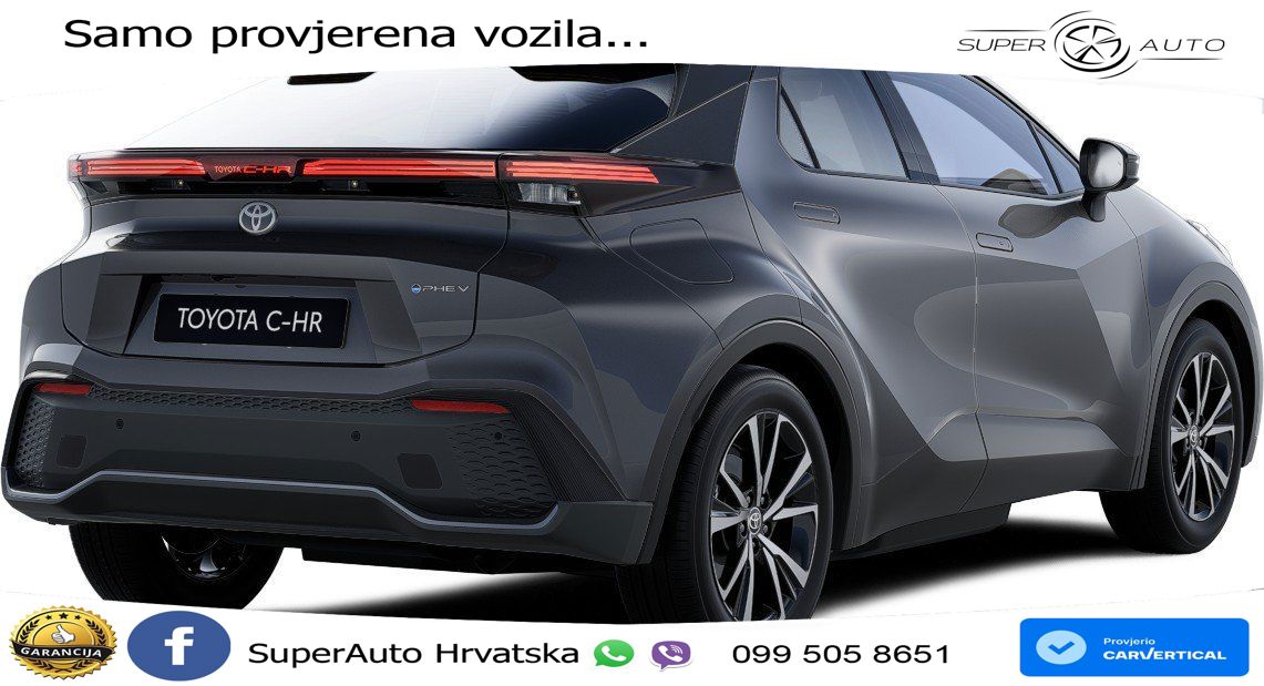 Toyota C-HR 2.0 (223 KS) PHEV e-CVT Team D LED+GR SJED+ACC