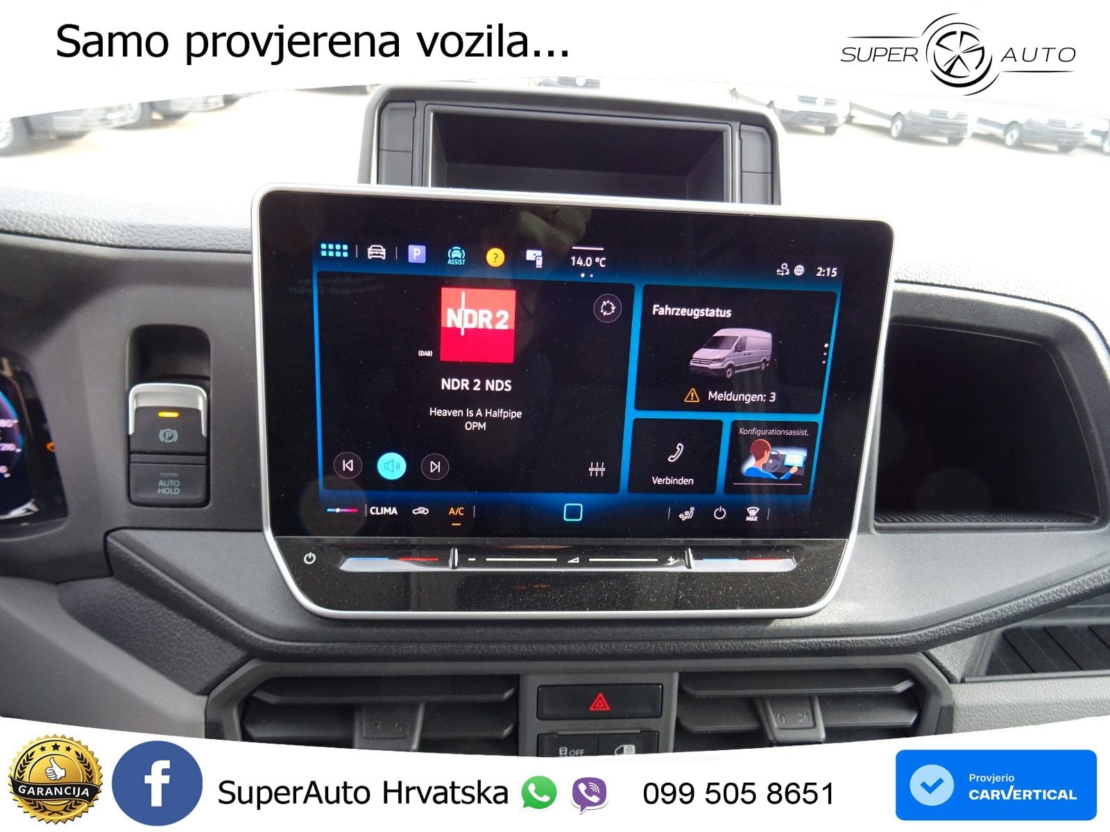 Volkswagen Crafter 35 Kasten HD MR AHK 3.5 T Kamera App 140 KS
