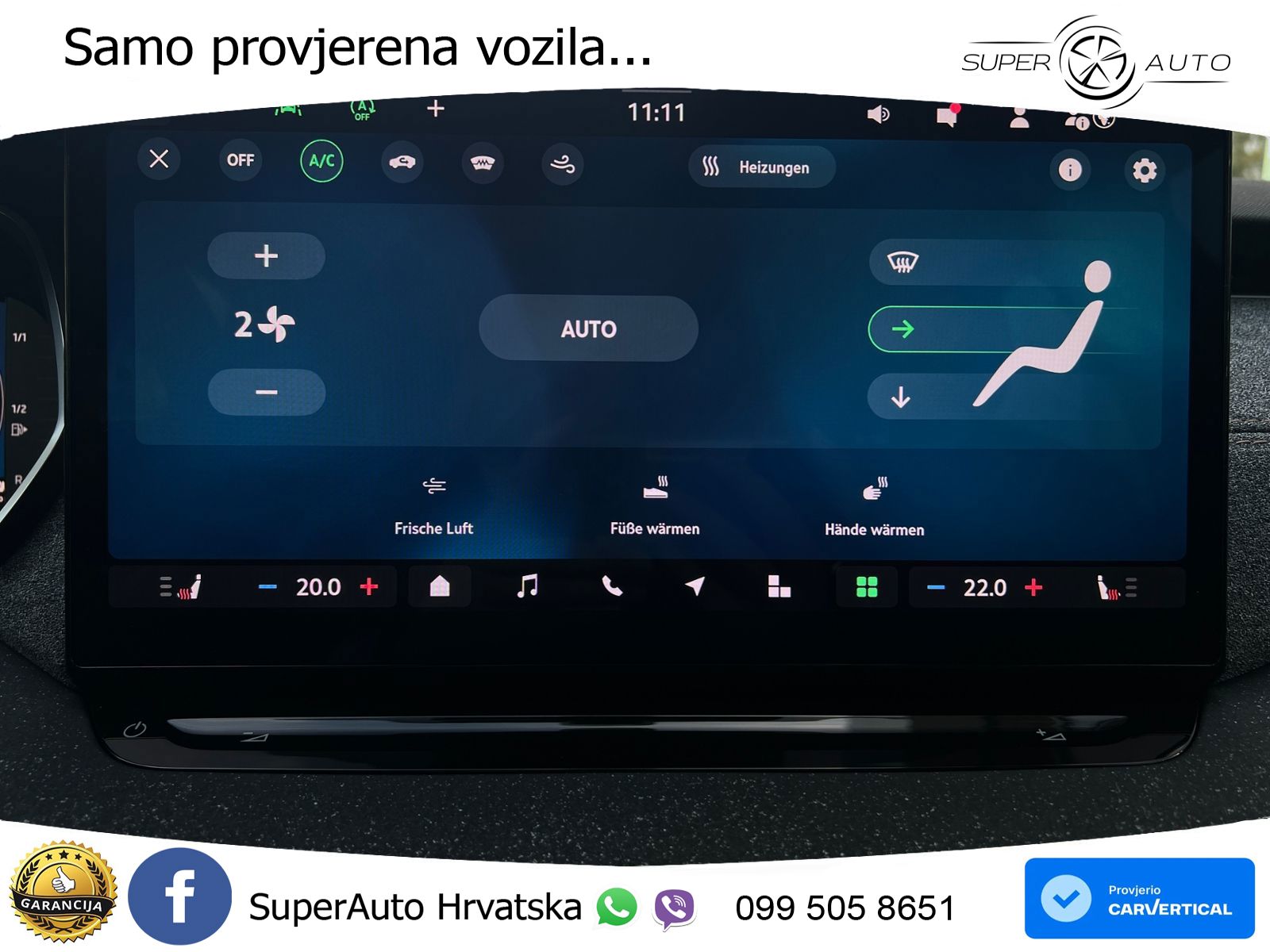 Škoda Octavia Combi 2.0 TDI (150 KS) DSG LED+GR SJED+ACC