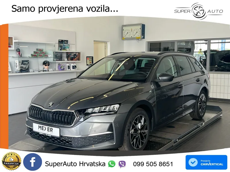 Škoda Octavia Combi 2.0 TDI (150 KS) DSG LED+GR SJED+ACC