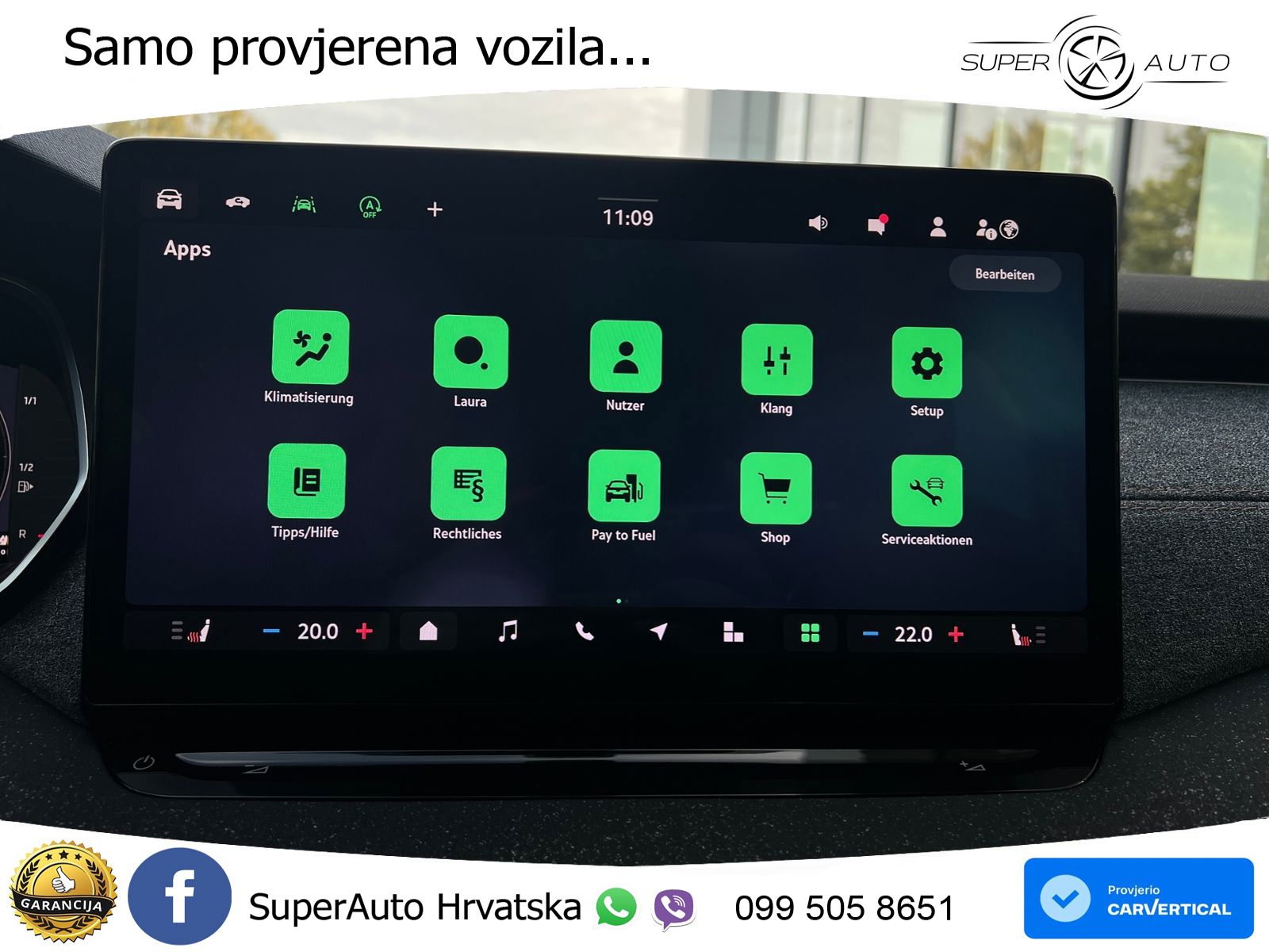 Škoda Octavia Combi 2.0 TDI (150 KS) DSG LED+GR SJED+ACC
