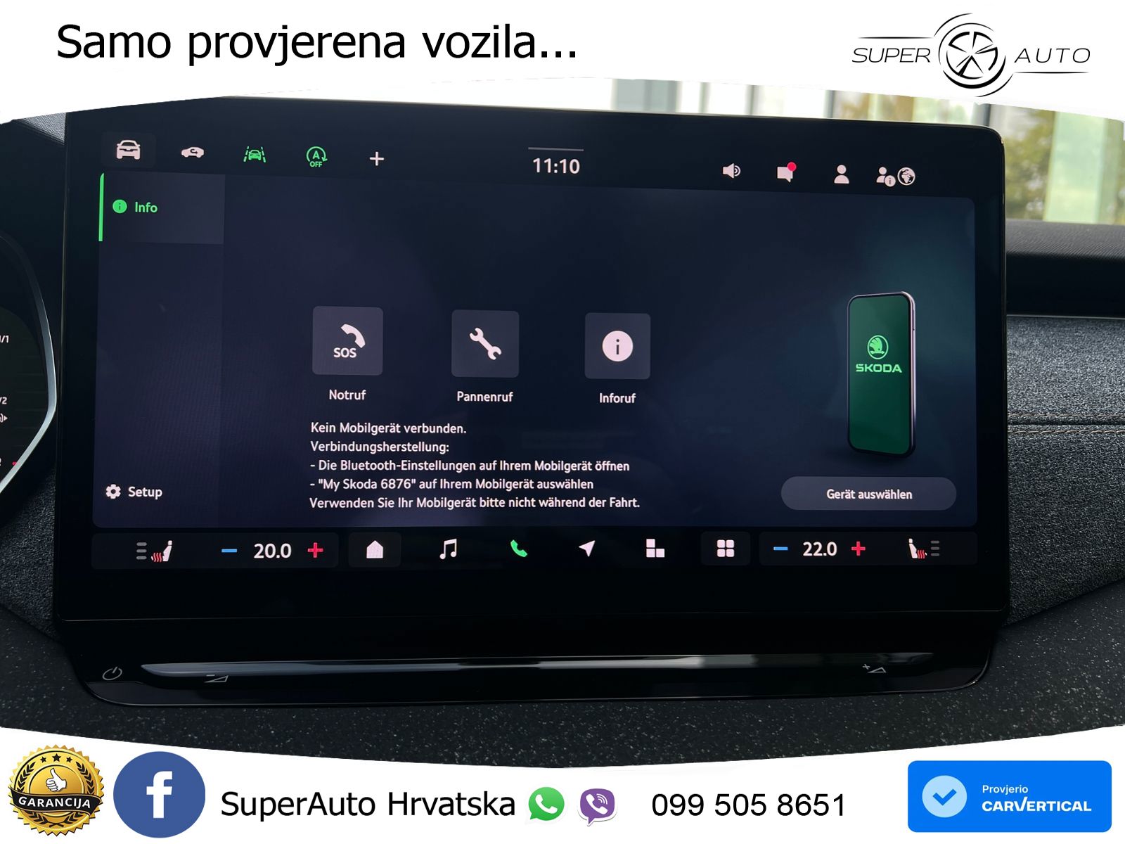 Škoda Octavia Combi 2.0 TDI (150 KS) DSG LED+GR SJED+ACC