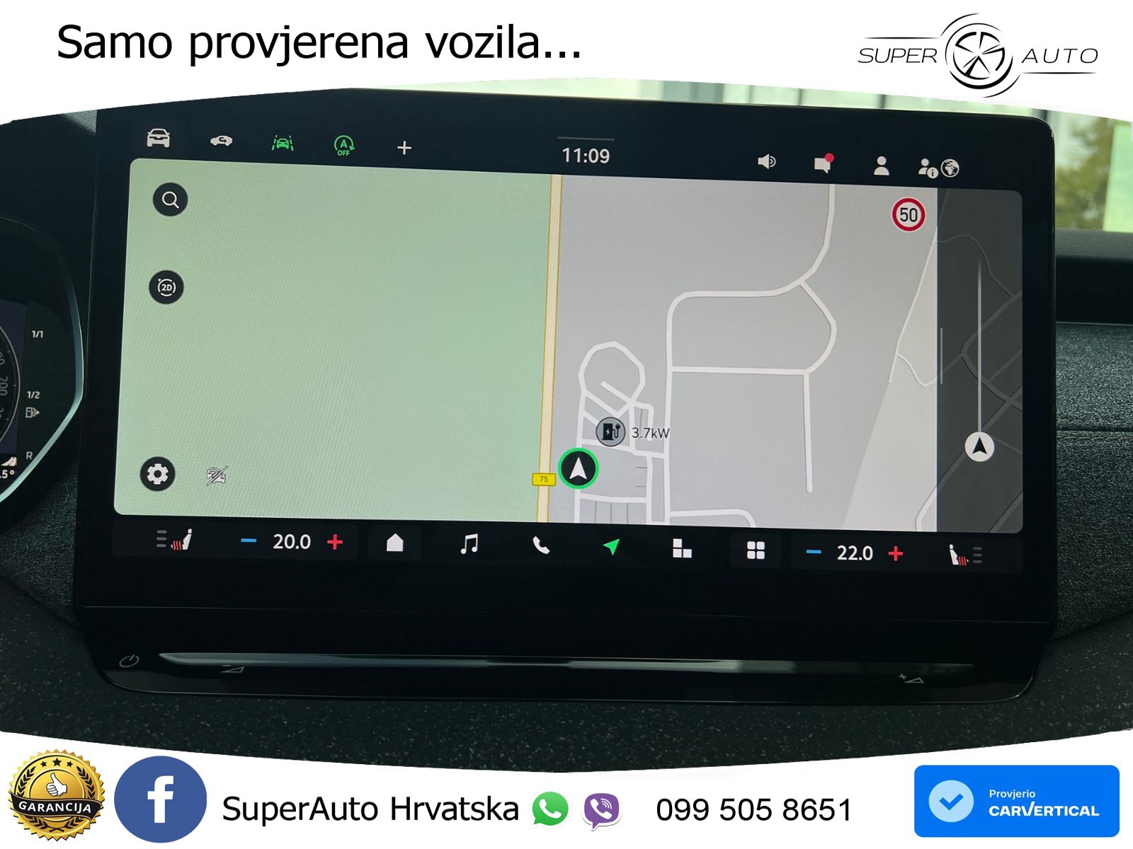 Škoda Octavia Combi 2.0 TDI (150 KS) DSG LED+GR SJED+ACC