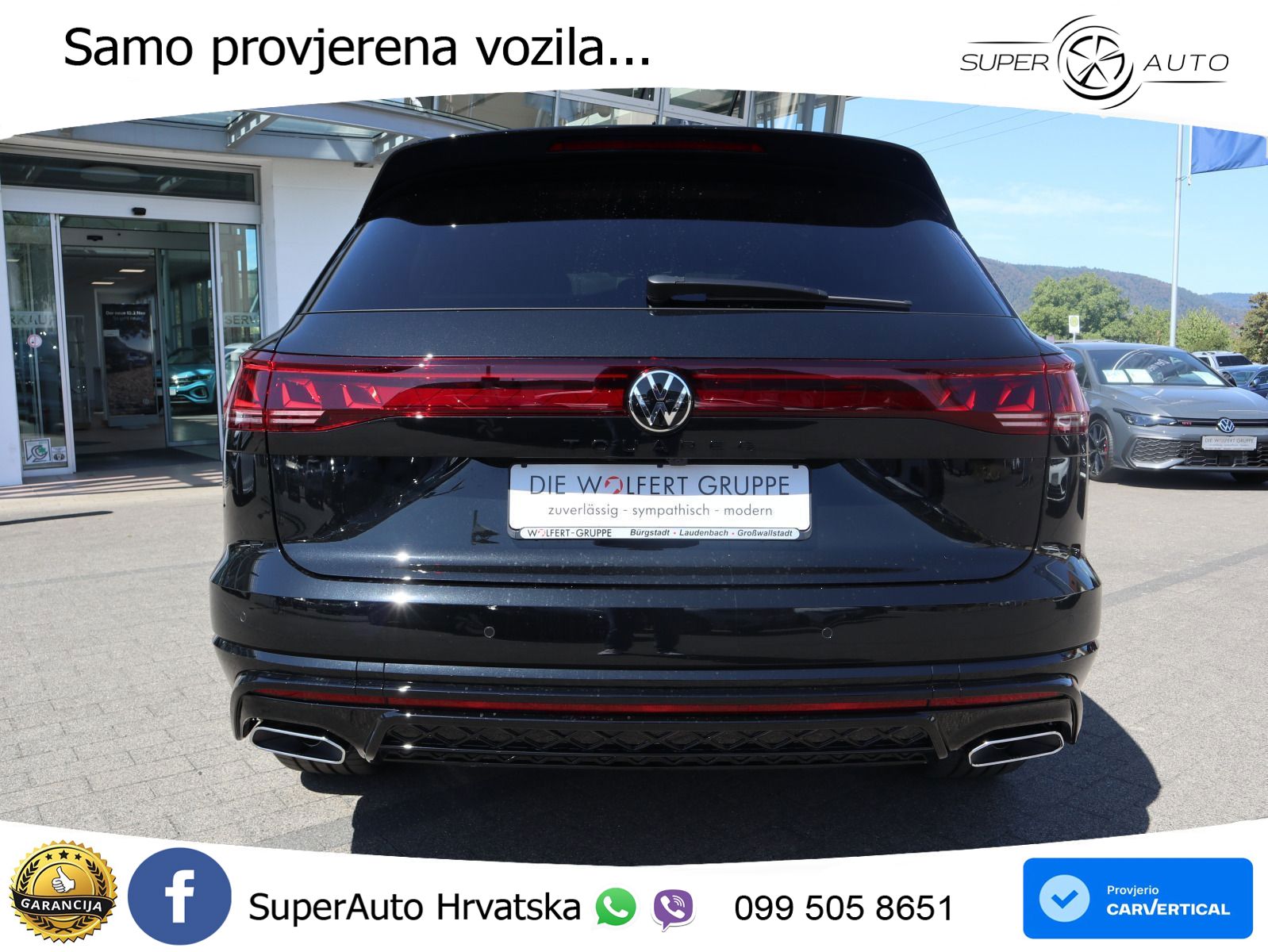 Volkswagen Touareg 3.0 V6 TDI (286 KS) 4MOTION Tiptronic R-Line ZRAČNI+ACC+GR SJED+KAM+PANO