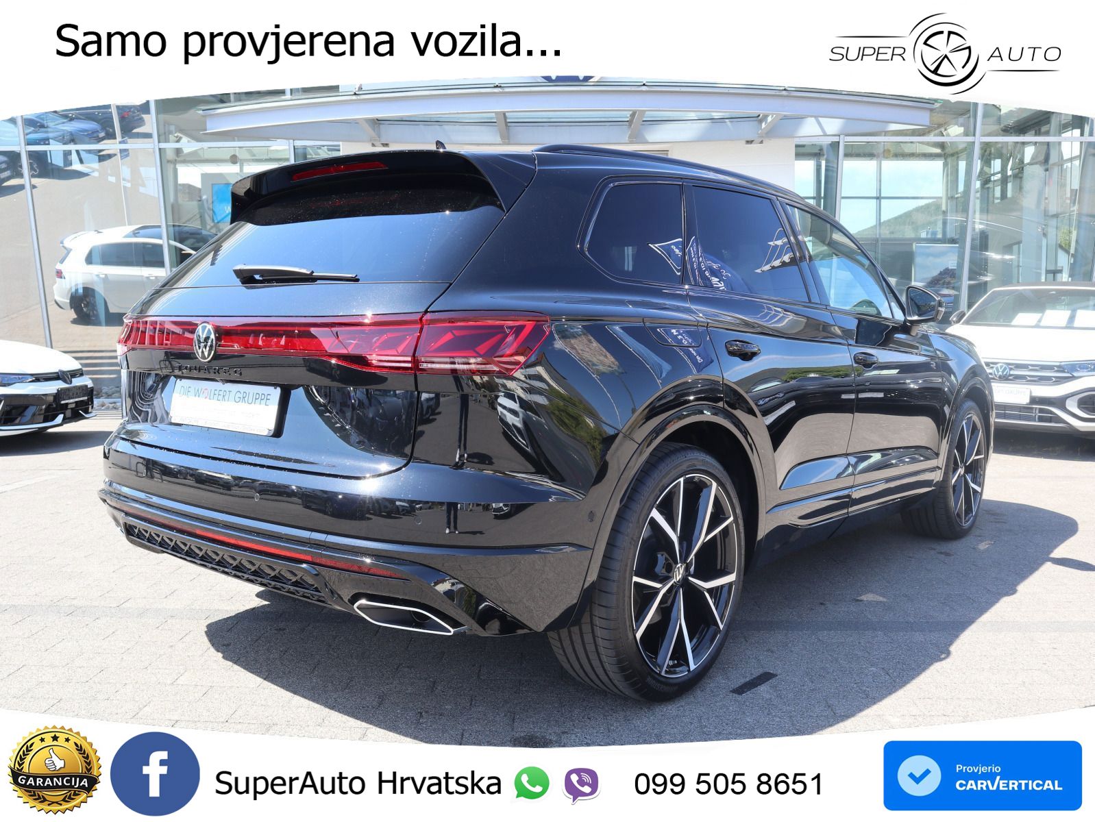 Volkswagen Touareg 3.0 V6 TDI (286 KS) 4MOTION Tiptronic R-Line ZRAČNI+ACC+GR SJED+KAM+PANO