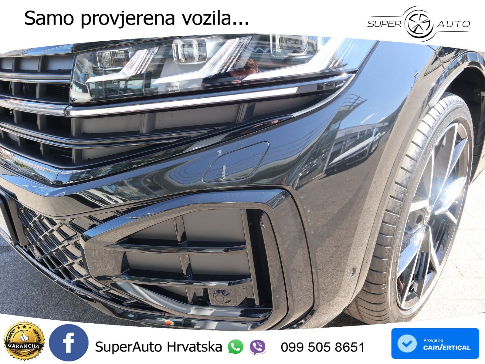 Volkswagen Touareg 3.0 V6 TDI (286 KS) 4MOTION Tiptronic R-Line ZRAČNI+ACC+GR SJED+KAM+PANO