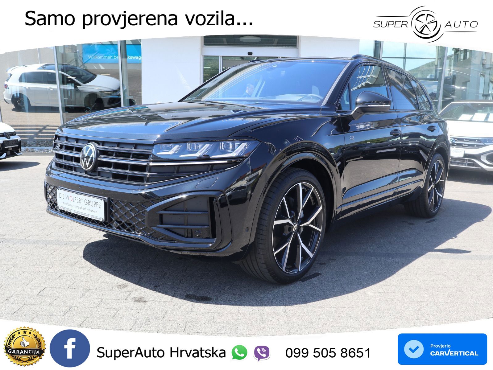 Volkswagen Touareg 3.0 V6 TDI (286 KS) 4MOTION Tiptronic R-Line ZRAČNI+ACC+GR SJED+KAM+PANO