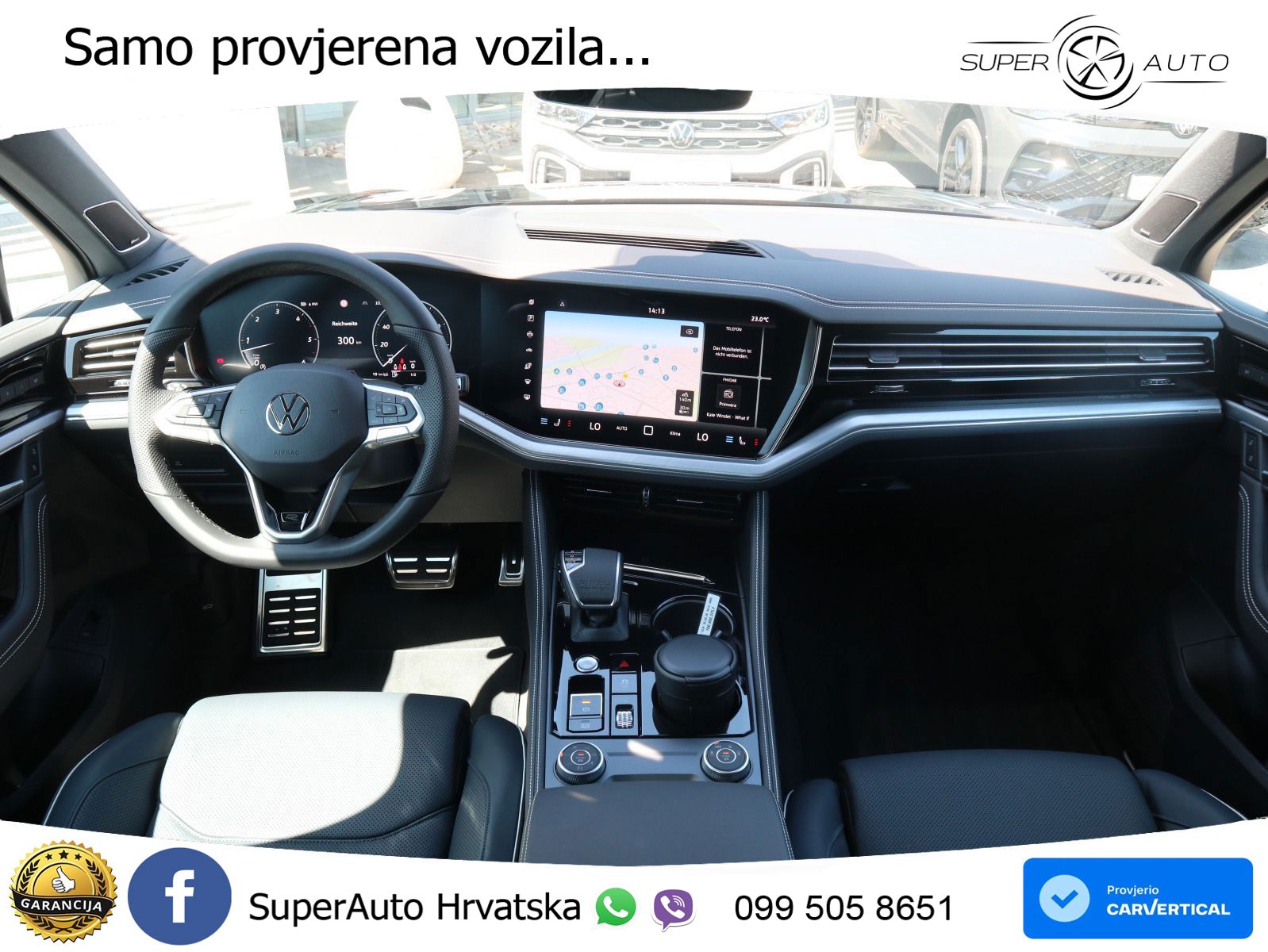 Volkswagen Touareg 3.0 V6 TDI (286 KS) 4MOTION Tiptronic R-Line ZRAČNI+ACC+GR SJED+KAM+PANO