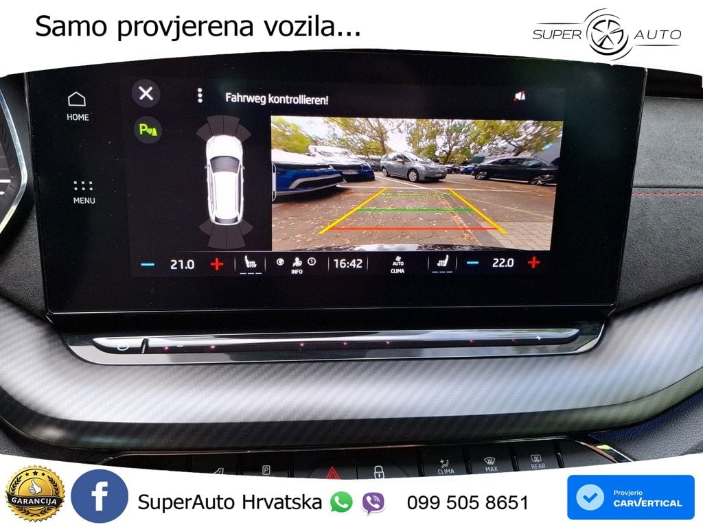 Škoda Octavia Combi RS 2.0 TDI (200 KS) DSG MATRIX+GR SJED+KAM
