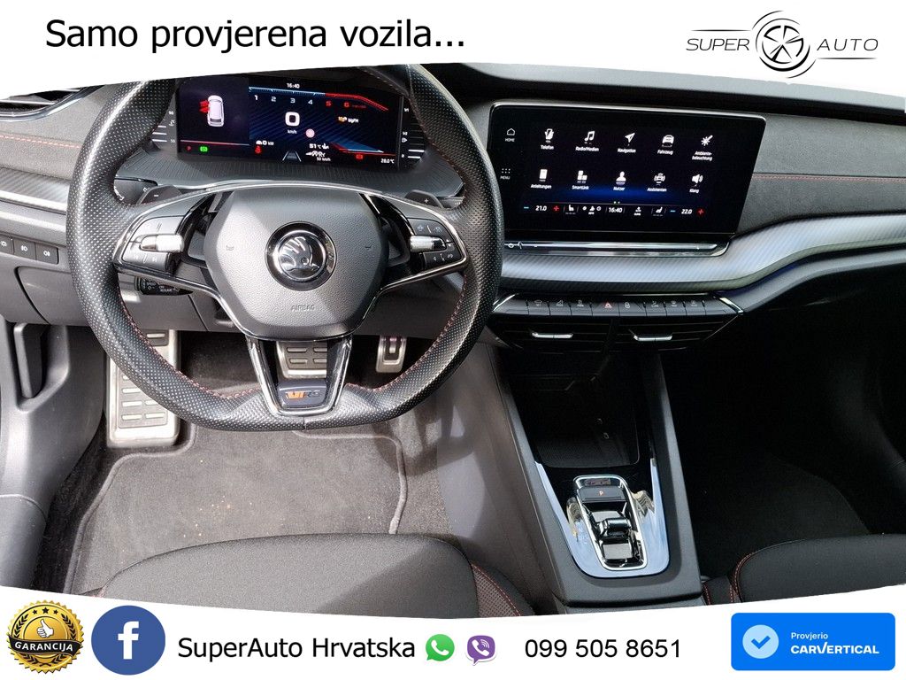 Škoda Octavia Combi RS 2.0 TDI (200 KS) DSG MATRIX+GR SJED+KAM