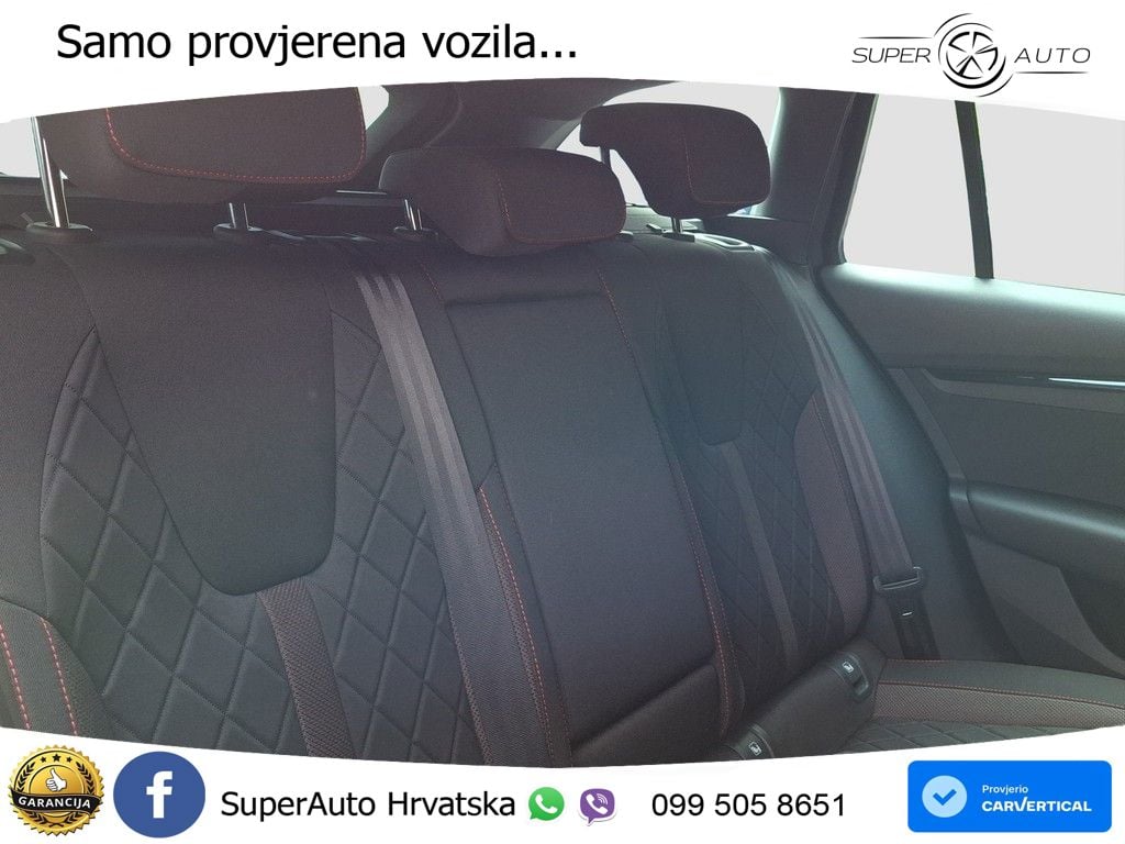 Škoda Octavia Combi RS 2.0 TDI (200 KS) DSG MATRIX+GR SJED+KAM