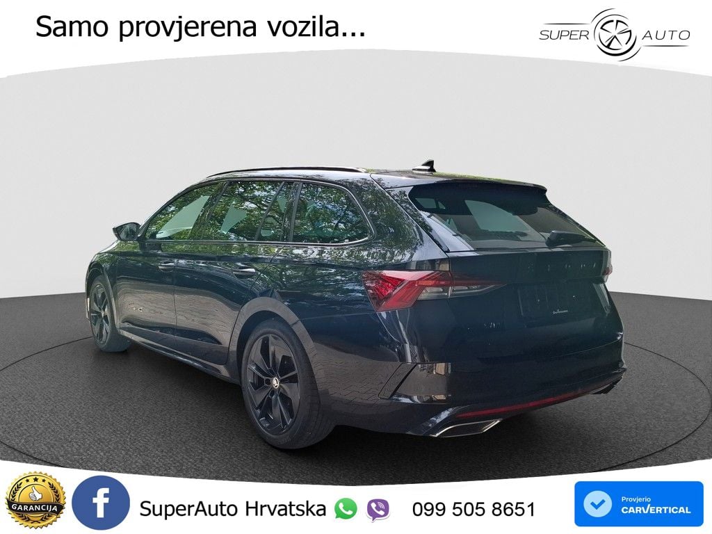 Škoda Octavia Combi RS 2.0 TDI (200 KS) DSG MATRIX+GR SJED+KAM