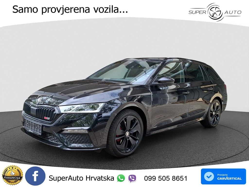 Škoda Octavia Combi RS 2.0 TDI (200 KS) DSG MATRIX+GR SJED+KAM
