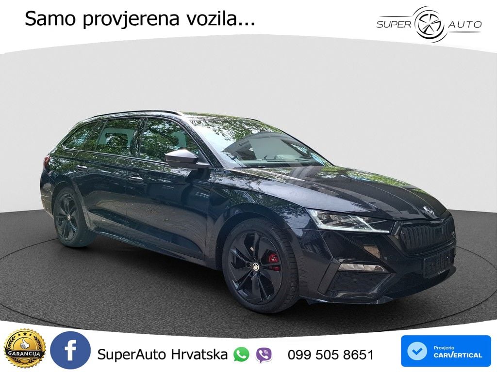 Škoda Octavia Combi RS 2.0 TDI (200 KS) DSG MATRIX+GR SJED+KAM