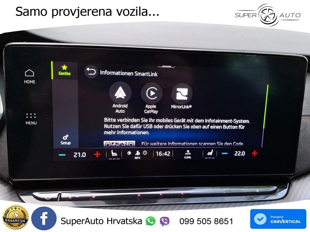 Škoda Octavia Combi RS 2.0 TDI (200 KS) DSG MATRIX+GR SJED+KAM