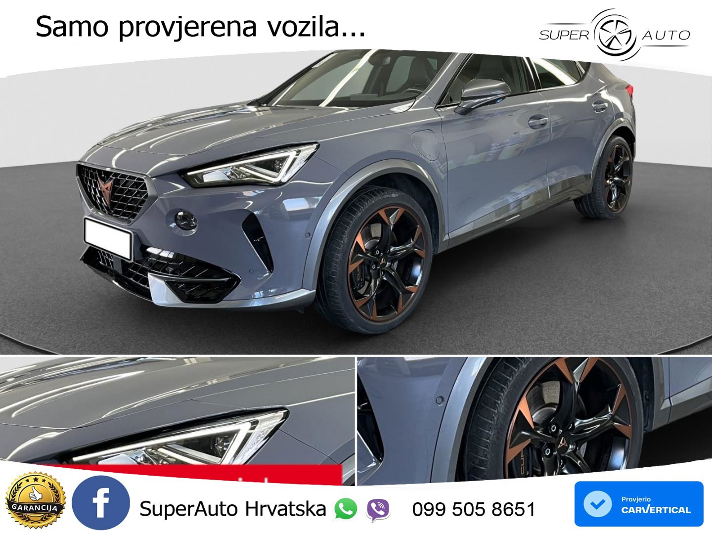 Cupra Formentor 1.4 TSI (245 KS) e-Hybrid DSG VZ LED+ACC
