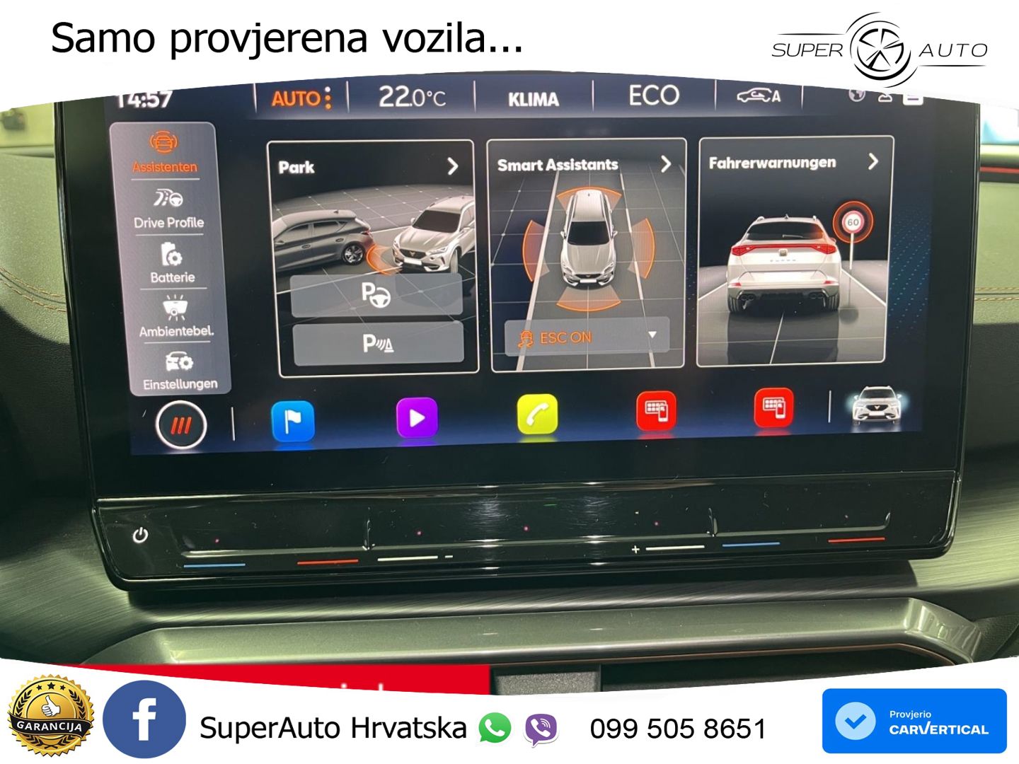 Cupra Formentor 1.4 TSI (245 KS) e-Hybrid DSG VZ LED+ACC