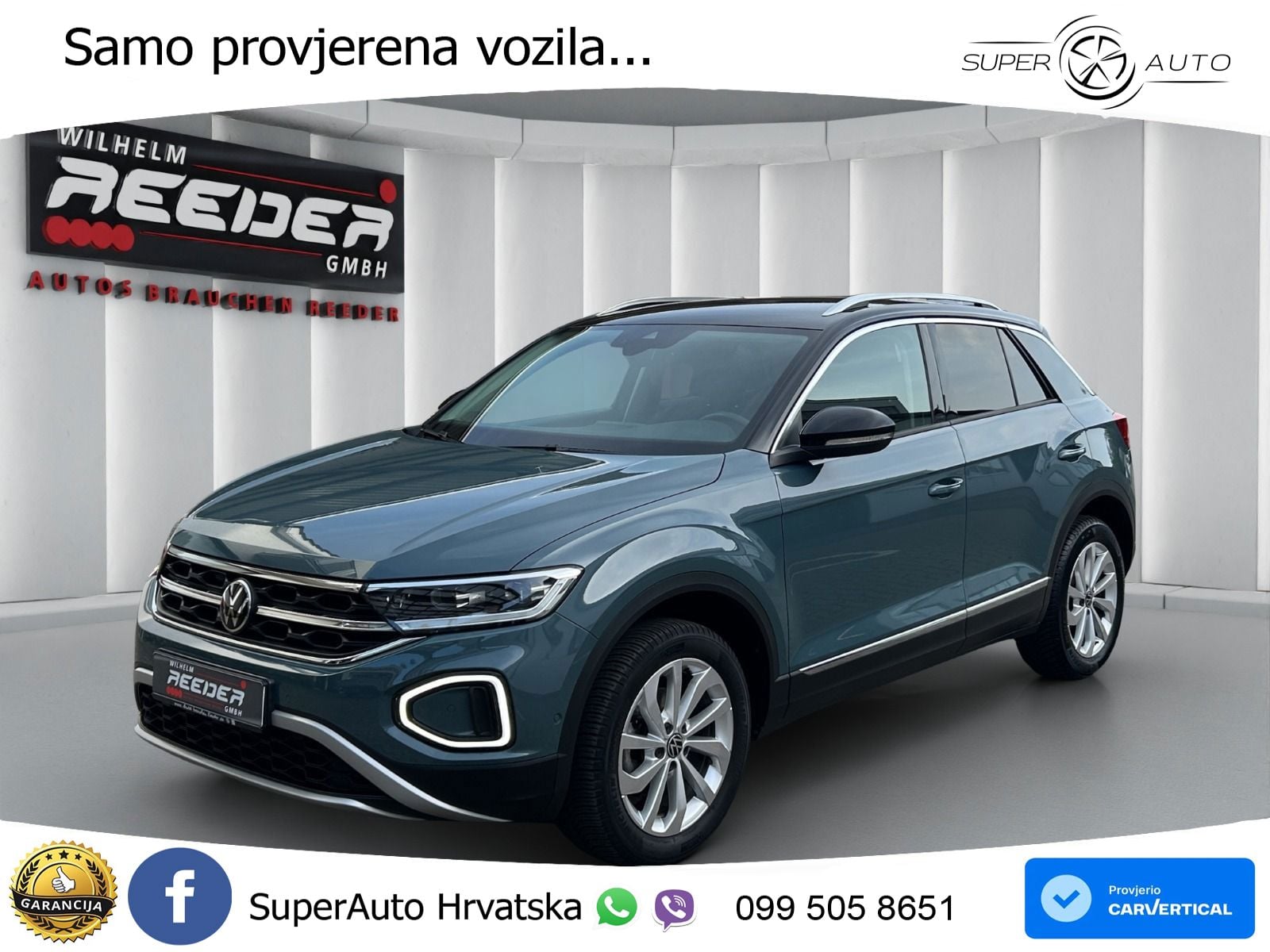 Volkswagen T-Roc 1.5 TSI (150 KS) DSG LED+GR SJED+ACC