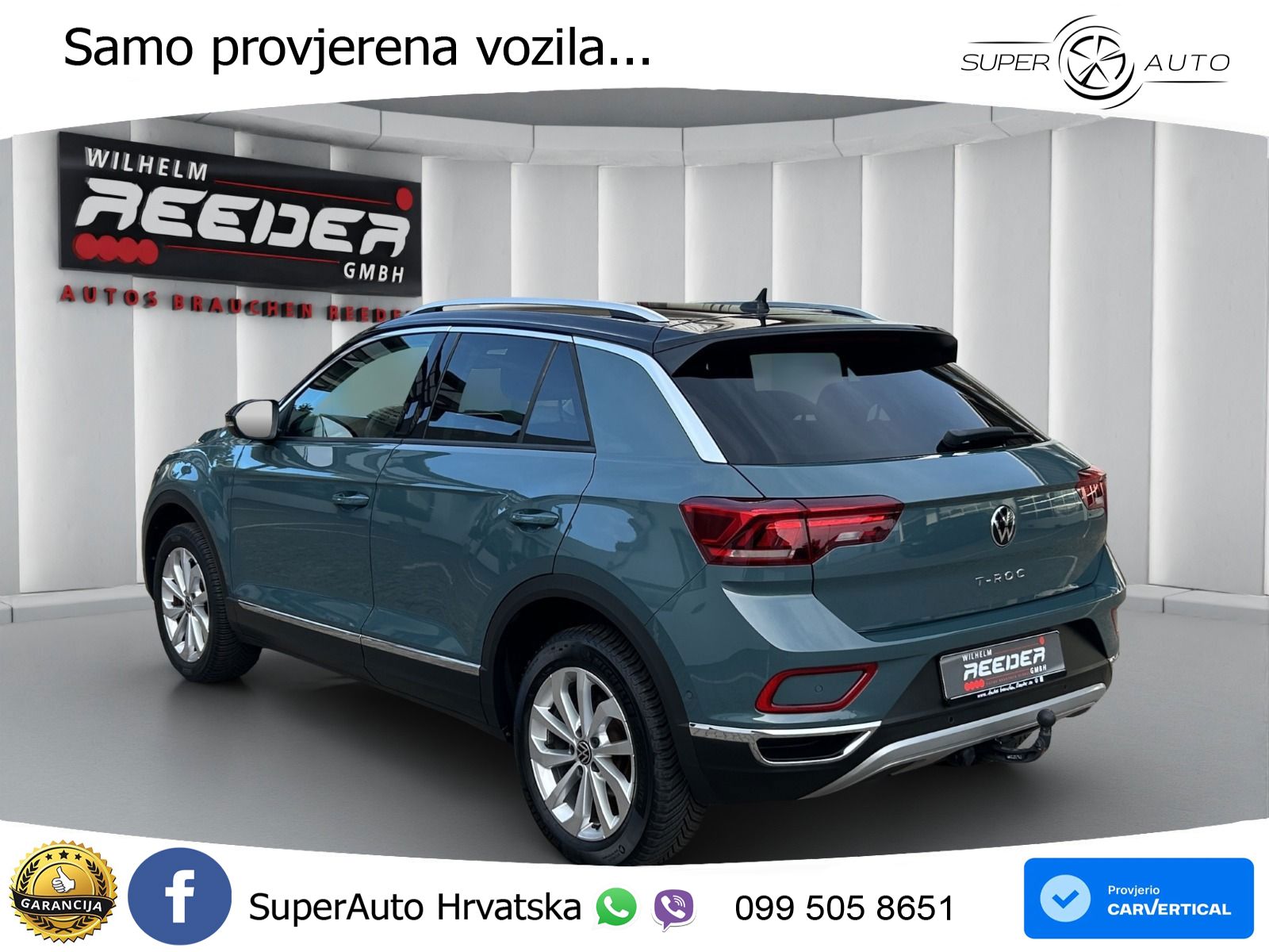 Volkswagen T-Roc 1.5 TSI (150 KS) DSG LED+GR SJED+ACC
